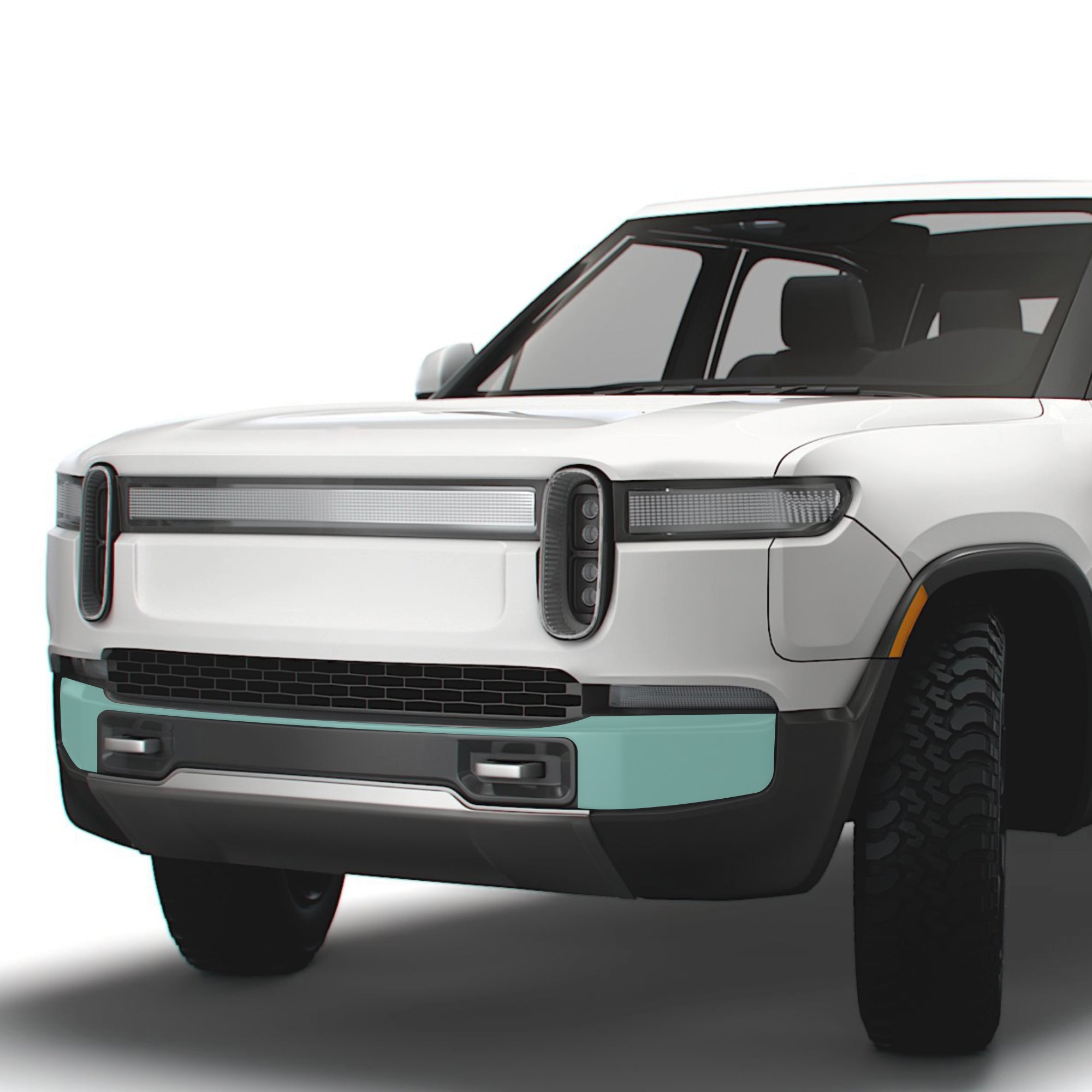 Bumper Lip Clear Protection Film (PPF) for Rivian R1T / R1S