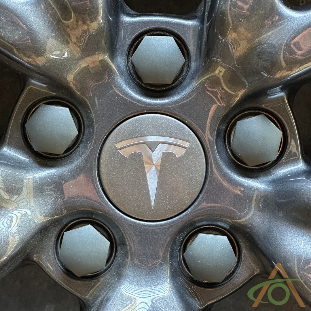 Dark Grey Center Caps for All Tesla's