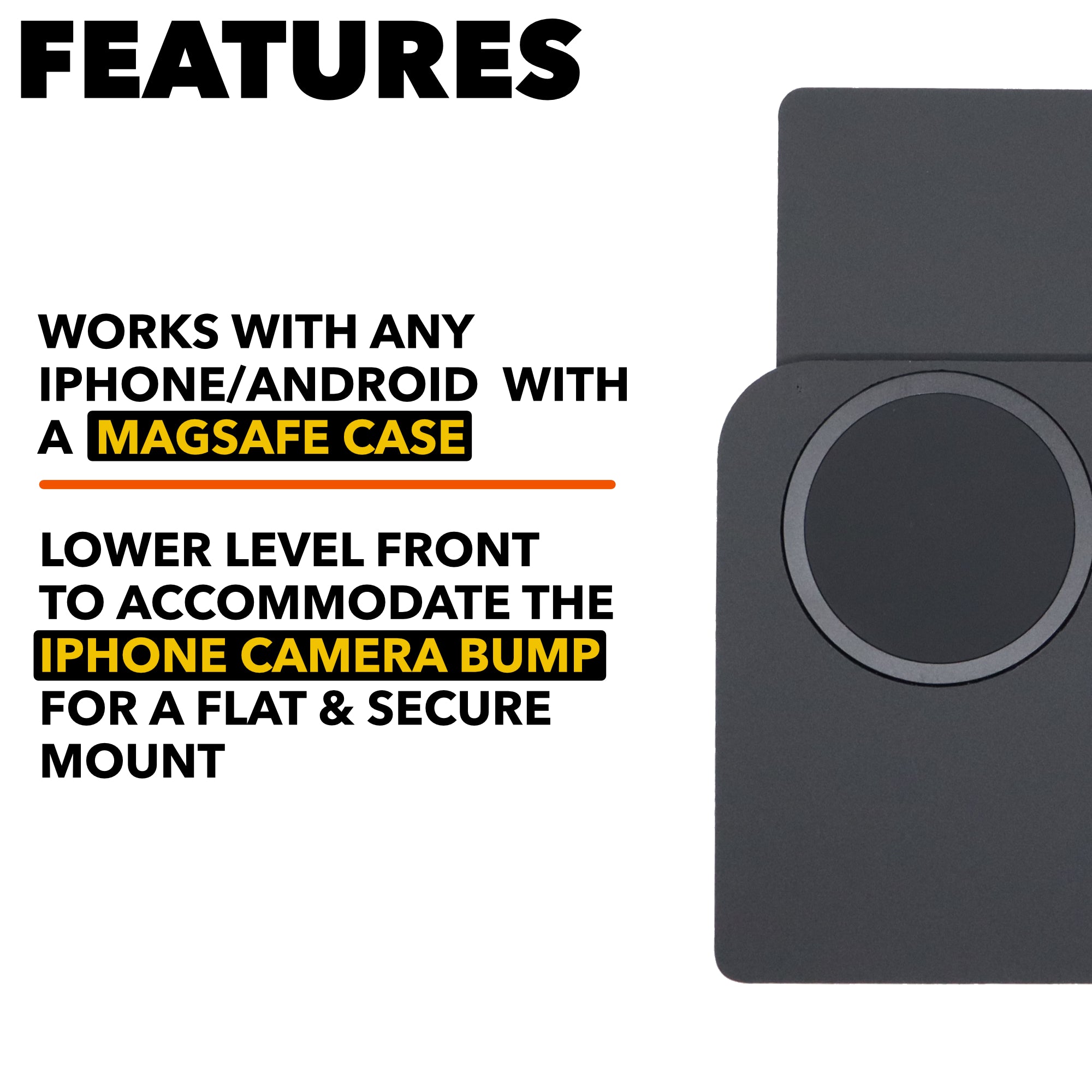 Dual Wireless Qi Charger for Model 3/Y (2nd Gen Center Console)