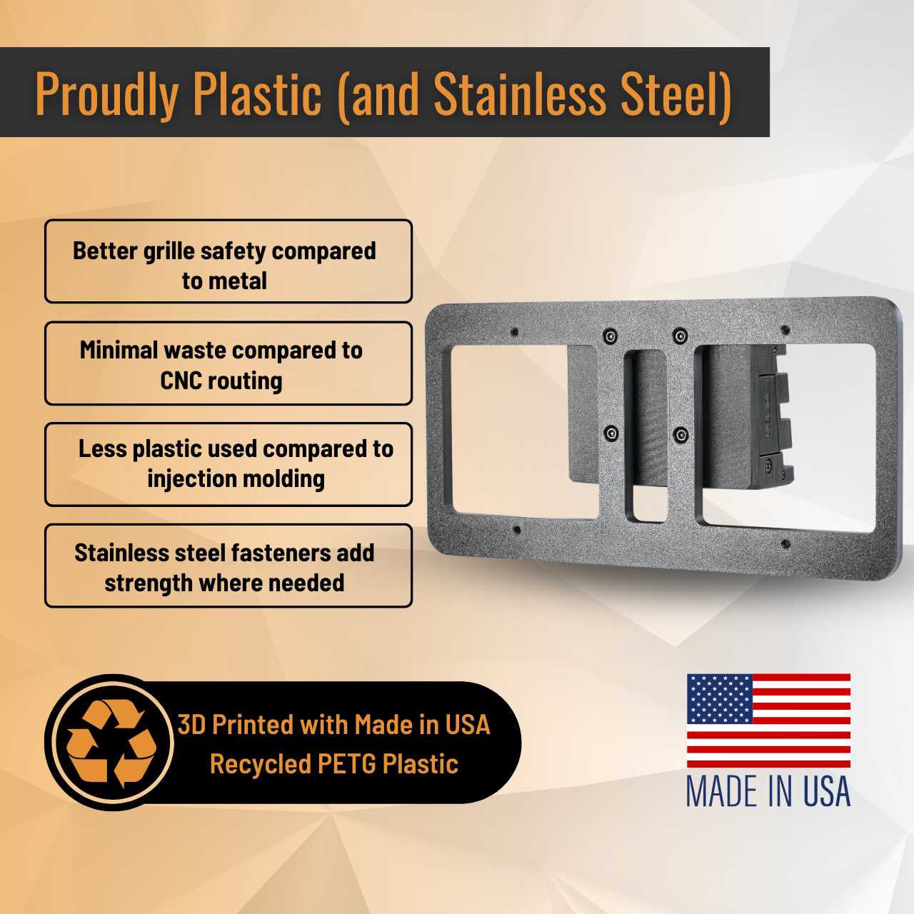 SnapPlate Front License Plate Holder for Cybertruck