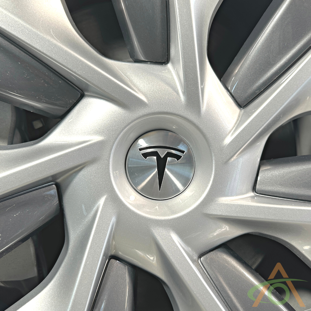 Tesla Vinyl Wheel Inserts - Satin Black