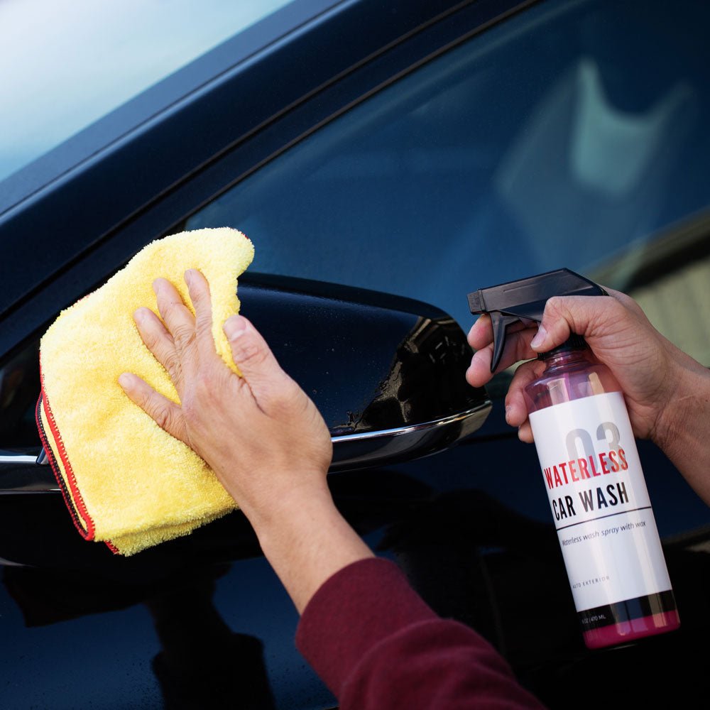 Car Cleaning Starter Bundle - Interior, Glass, Waterless, Shampoo