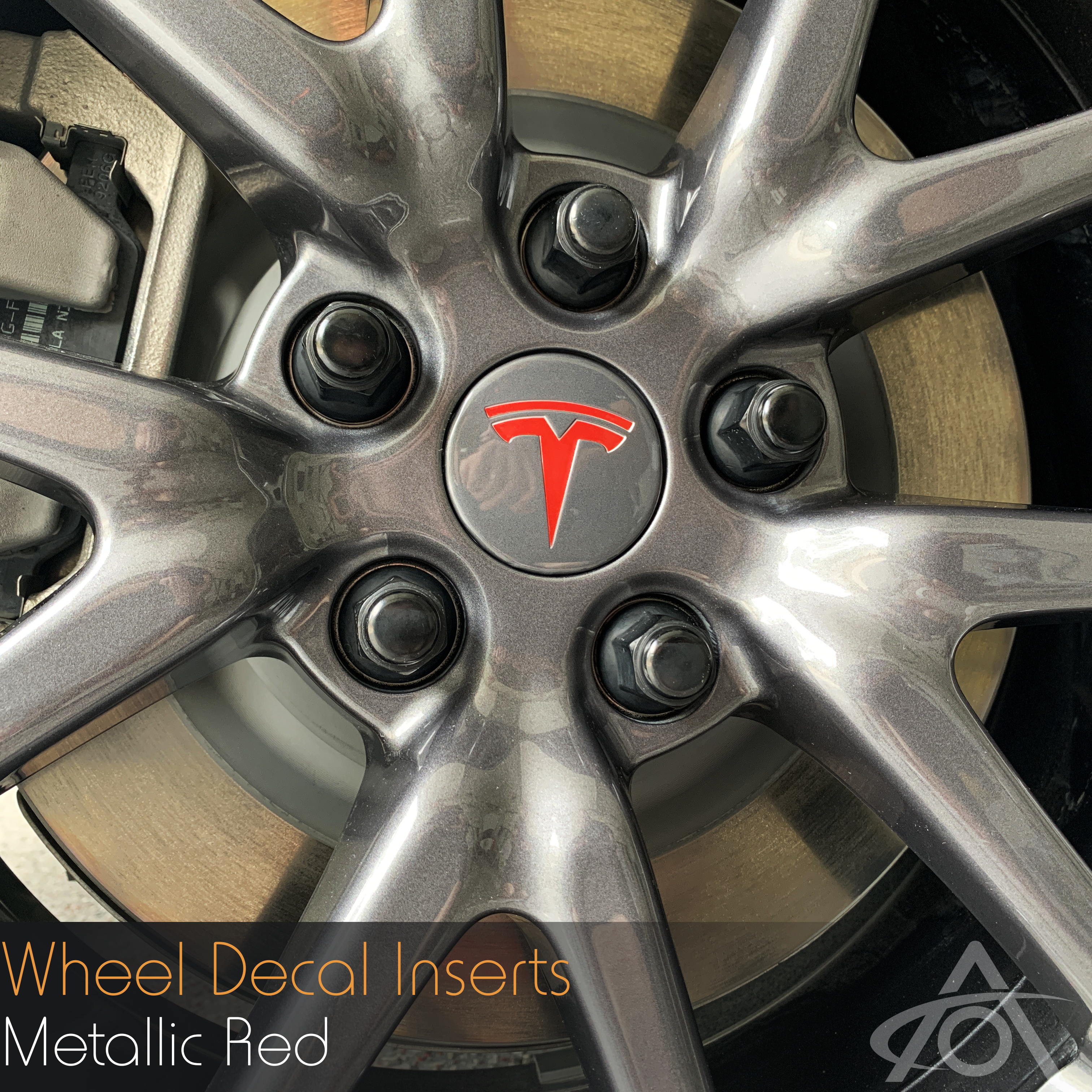 Vinyl Wheel Decal Inserts (All Teslas)