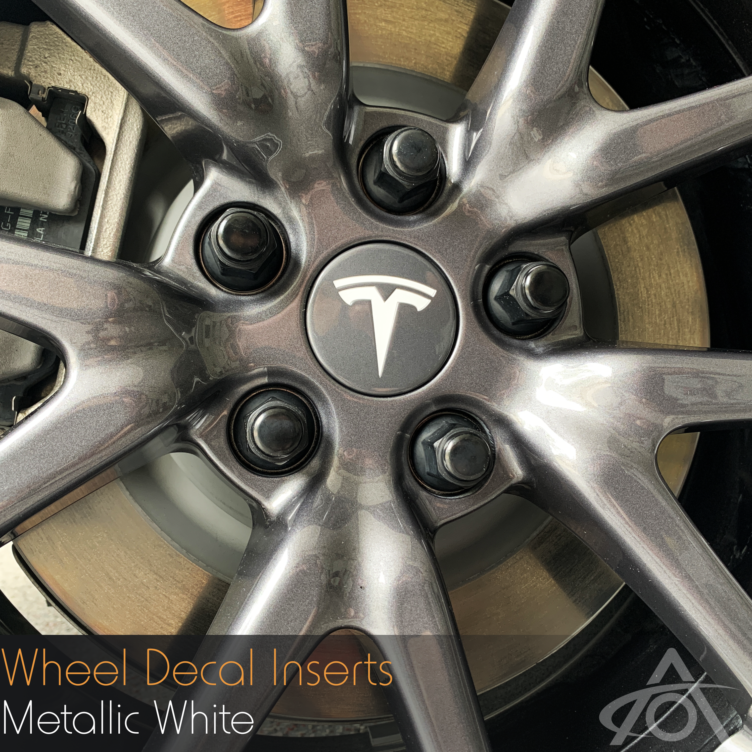 Vinyl Wheel Decal Inserts (All Teslas)