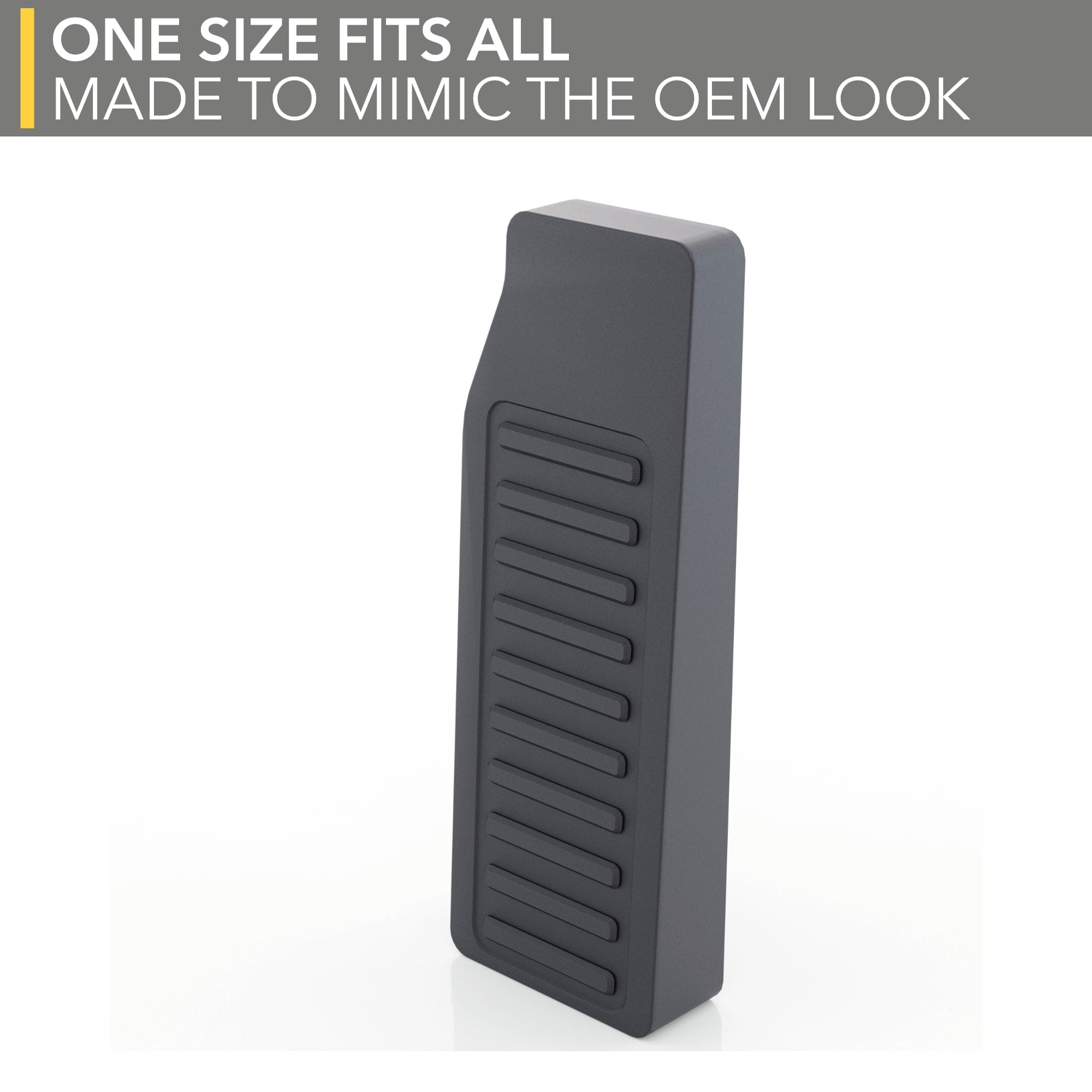 Dead Pedal Riser (Footrest Extender) for Rivian R1S & R1T