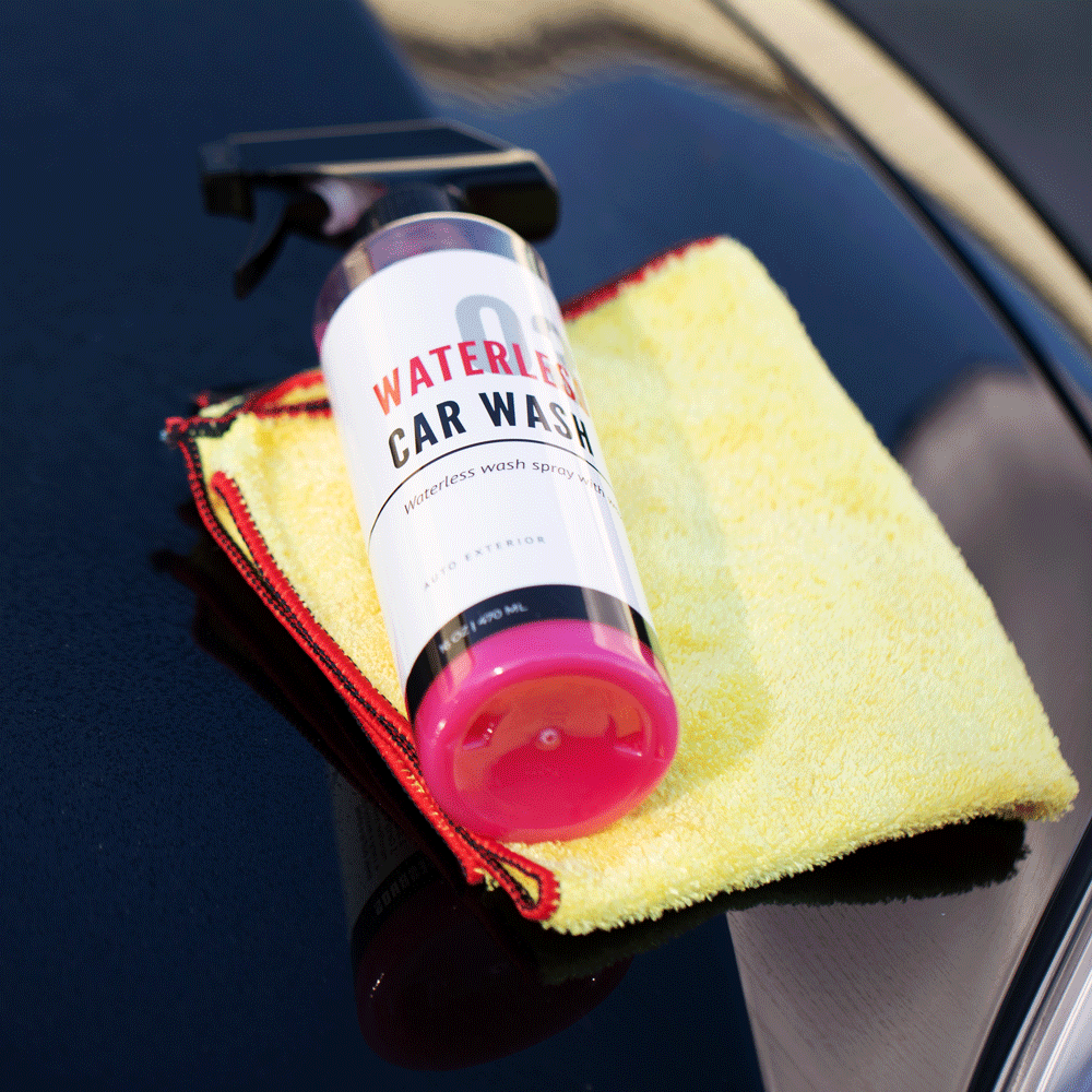 Waterless Car Wash Spray with Wax