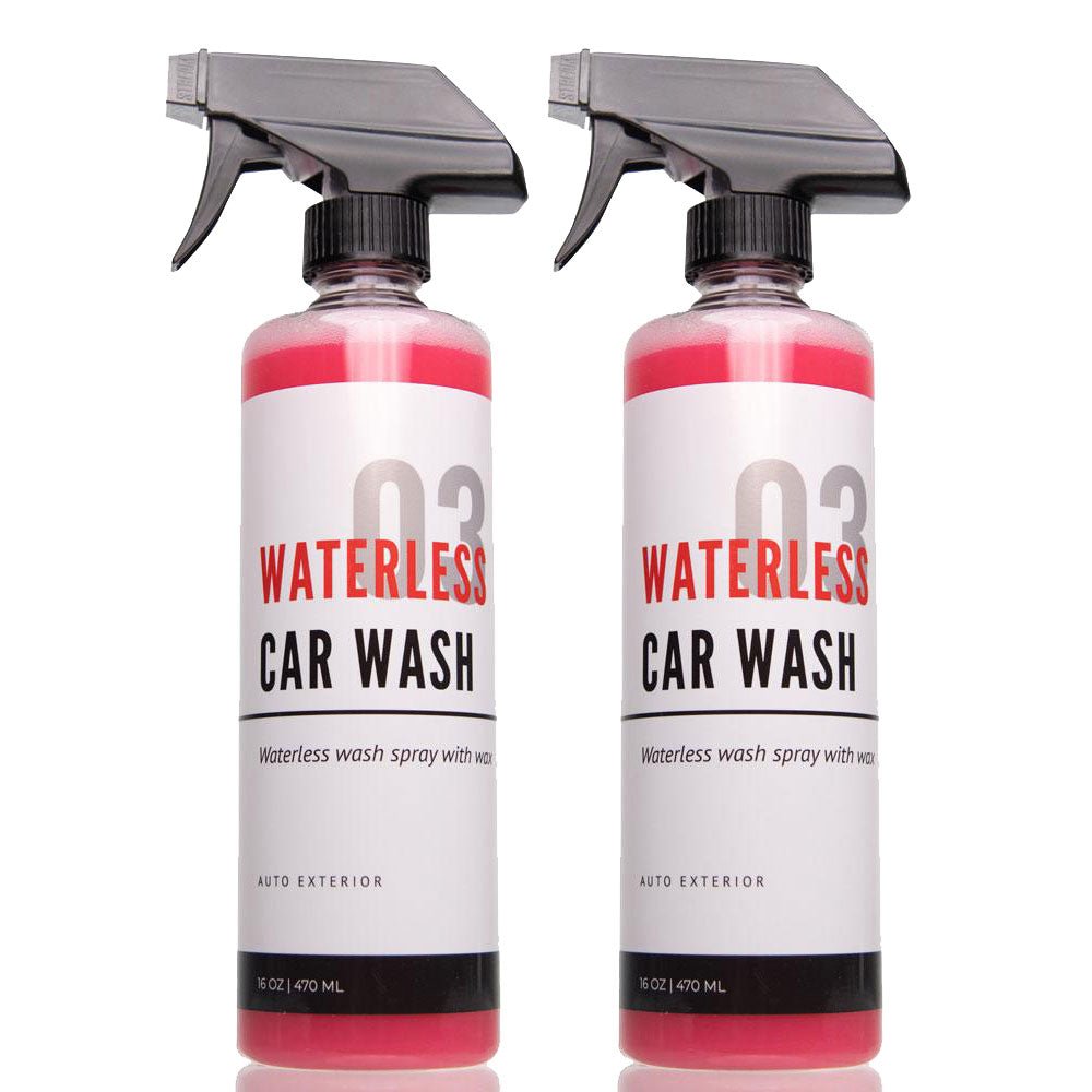 Waterless Car Wash Spray with Wax