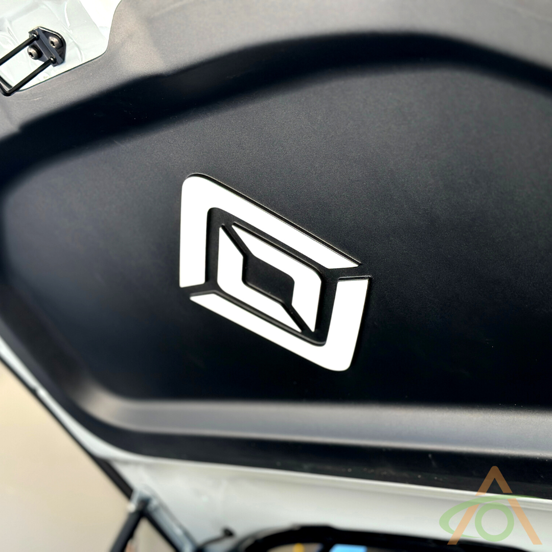 Rivian Frunk Decal - Metallic White