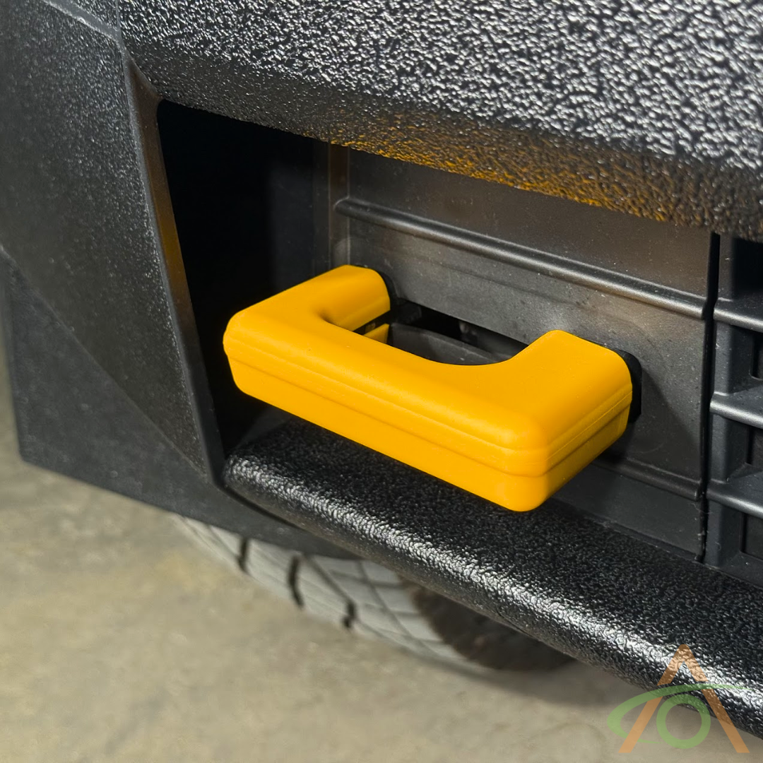 Silicone Hook Covers for Cybertruck (orange/yellow)