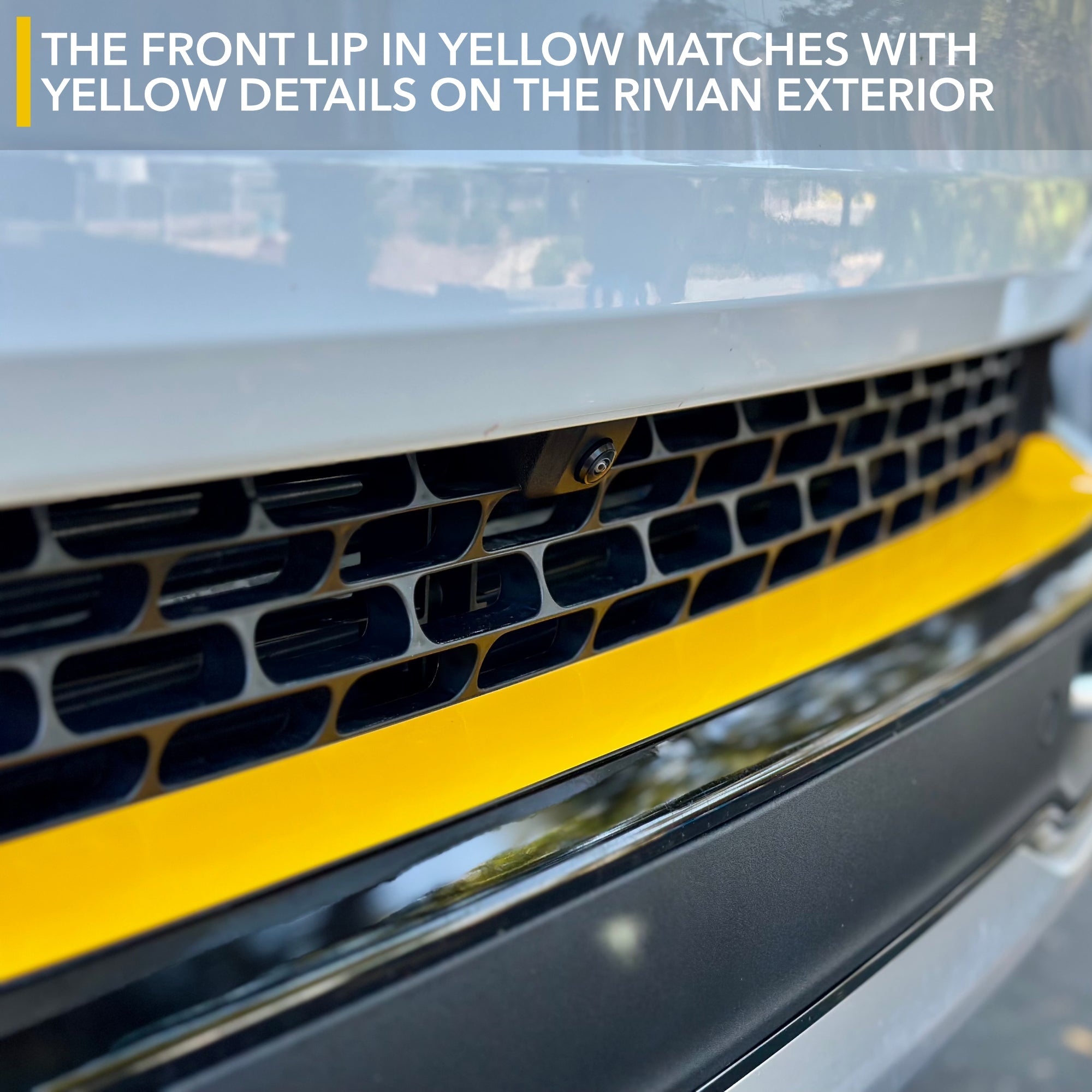 "Rivian Yellow" Front Lip Wrap for Rivian R1T & R1S