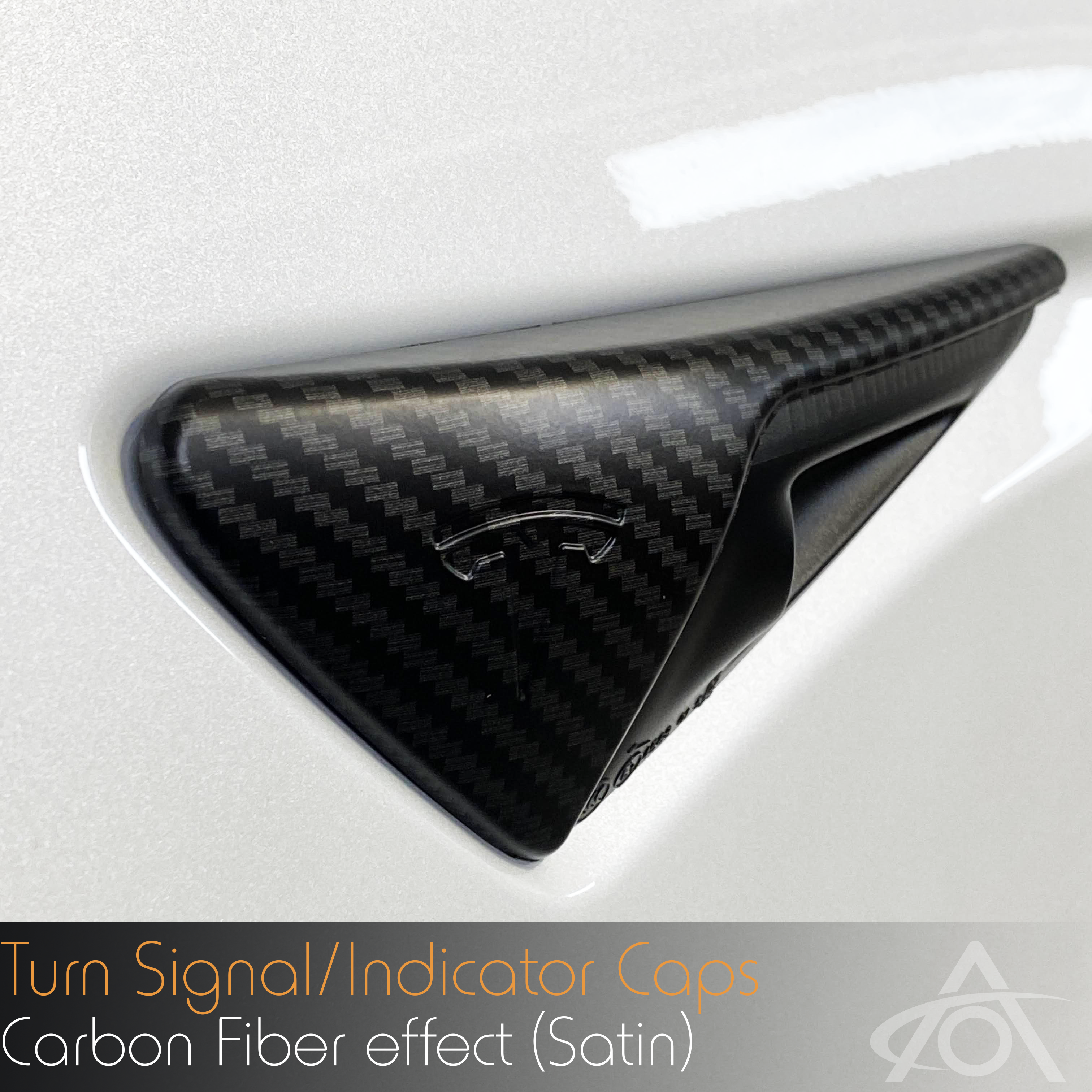 Carbon Fiber Turn Signal (indicator) Caps
