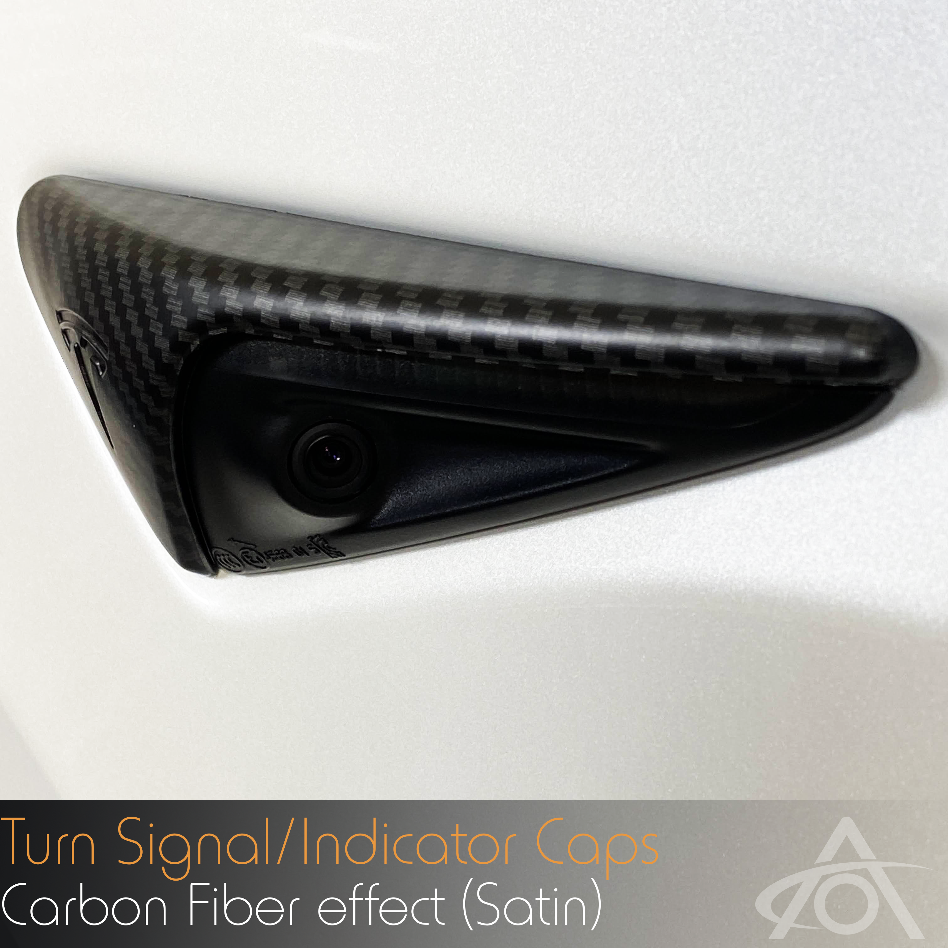 Carbon Fiber Turn Signal (indicator) Caps