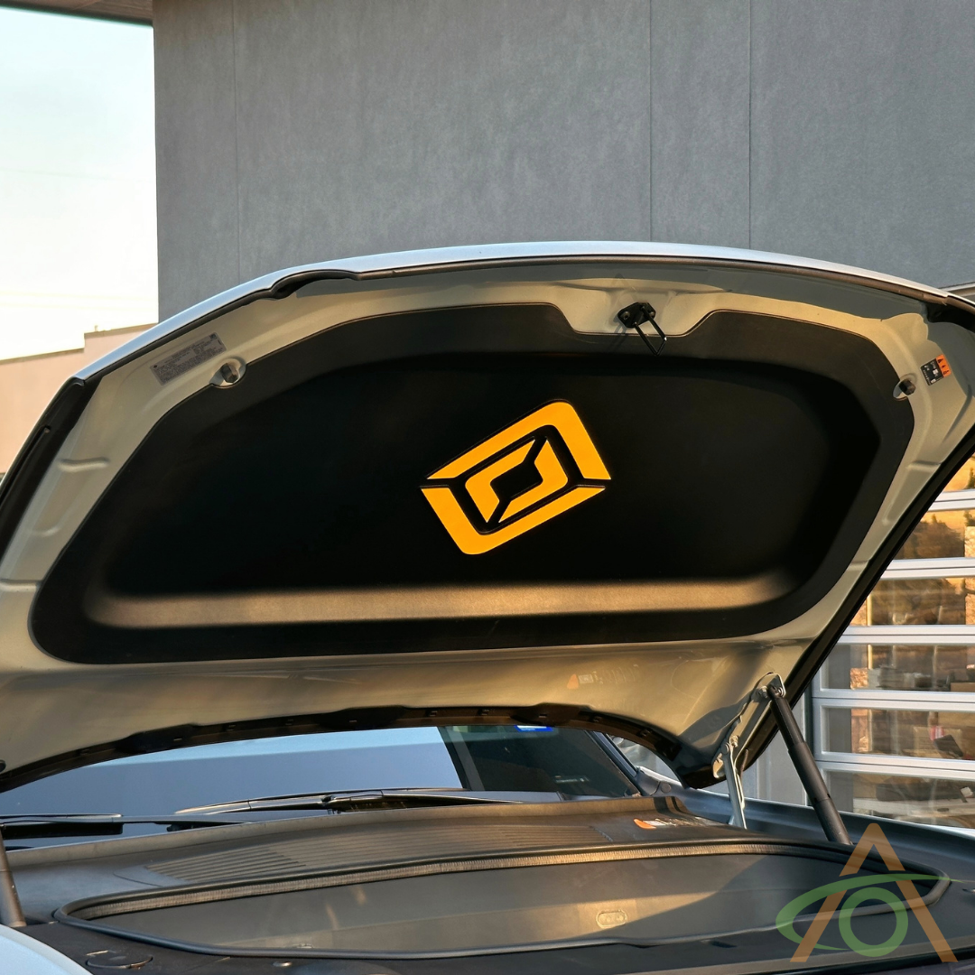 Rivian Frunk Decal - Yellow