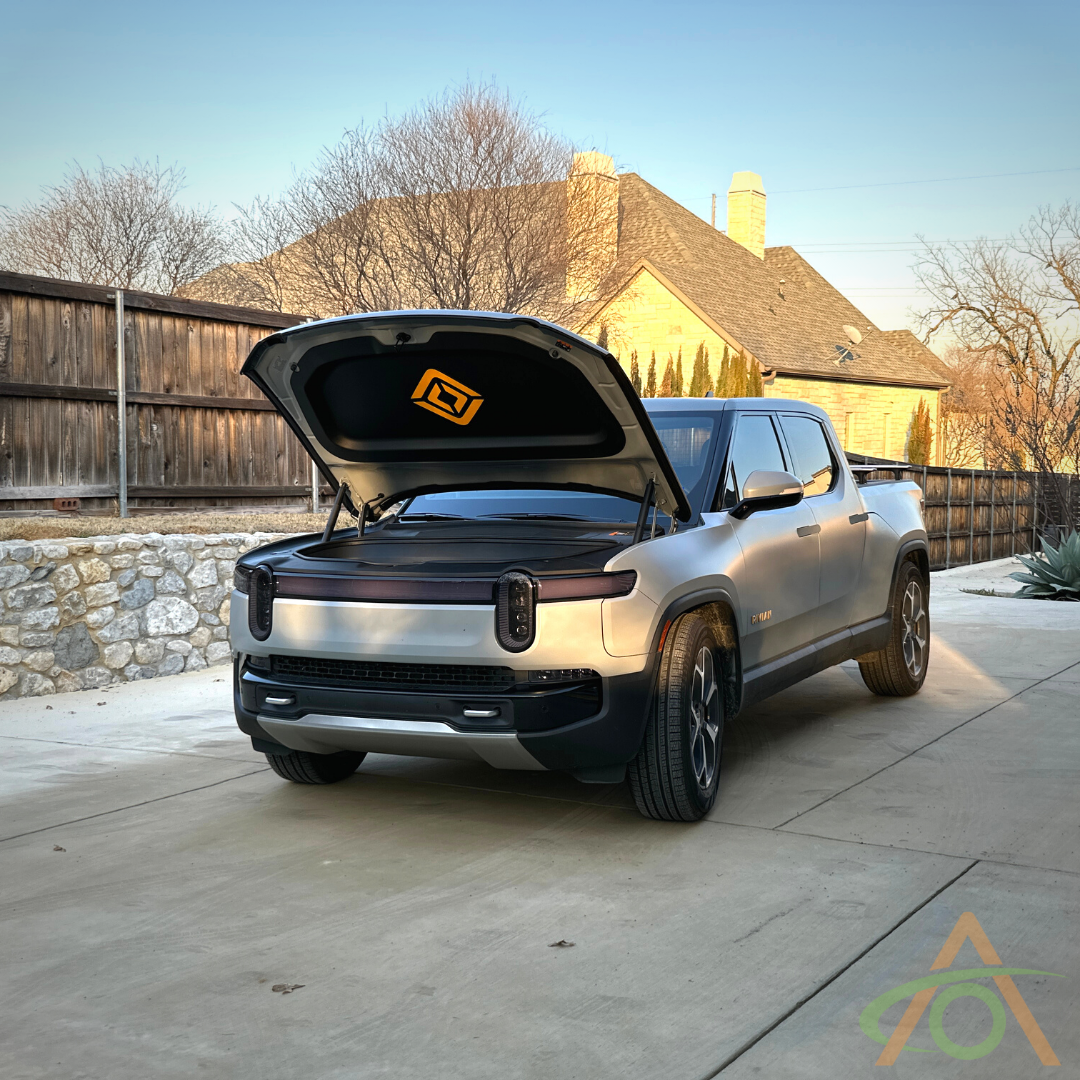 Rivian Frunk Decal - Yellow