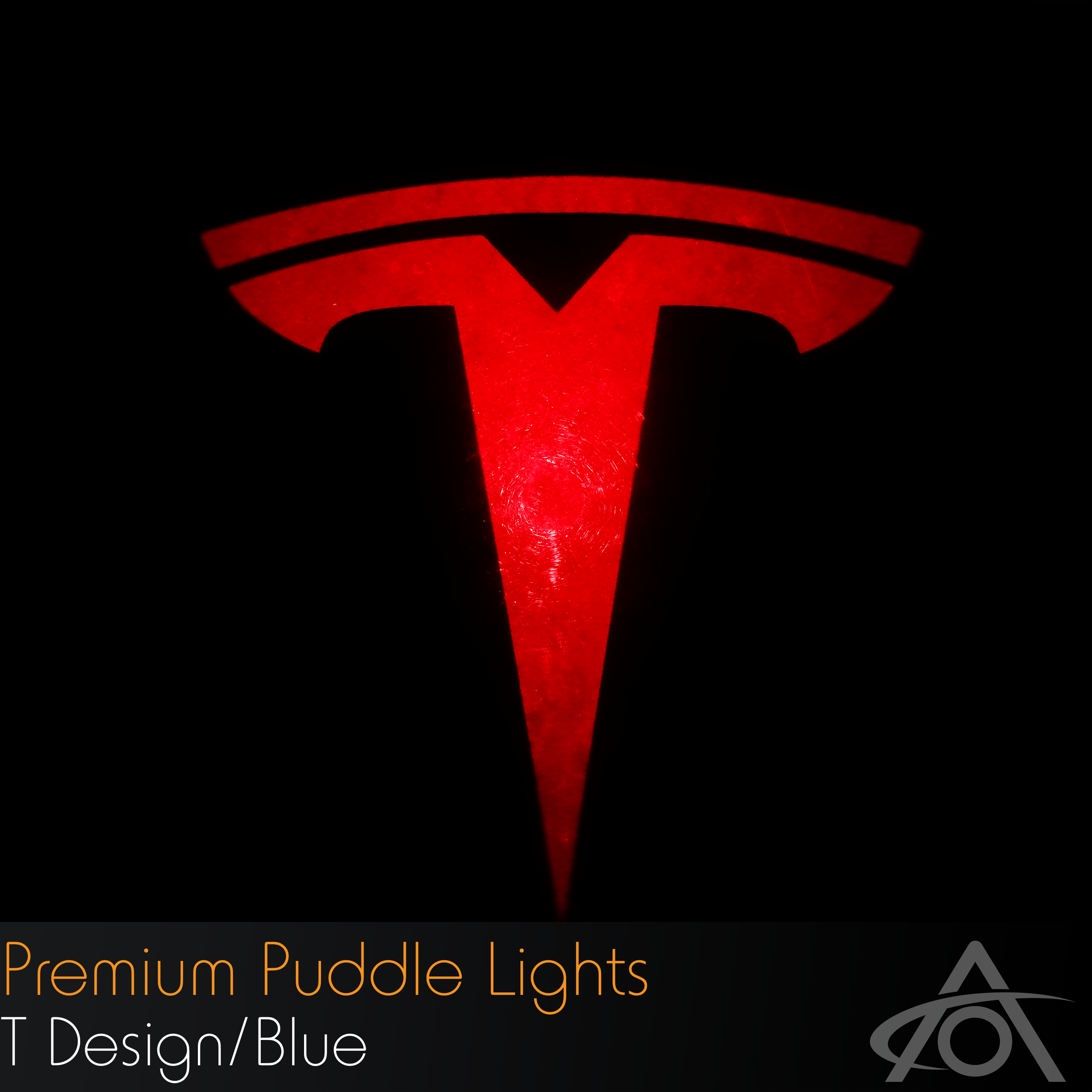 Tesla Puddle Light (red)