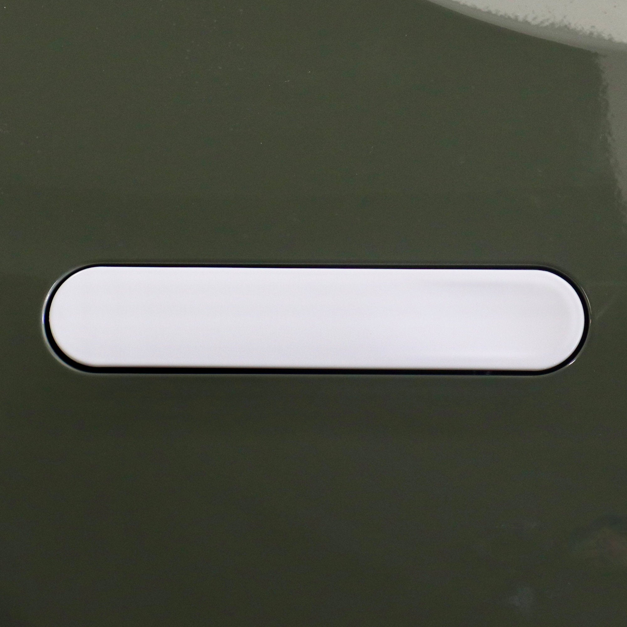 Metallic White Door Handle Wrap for Rivian R1T/R1S