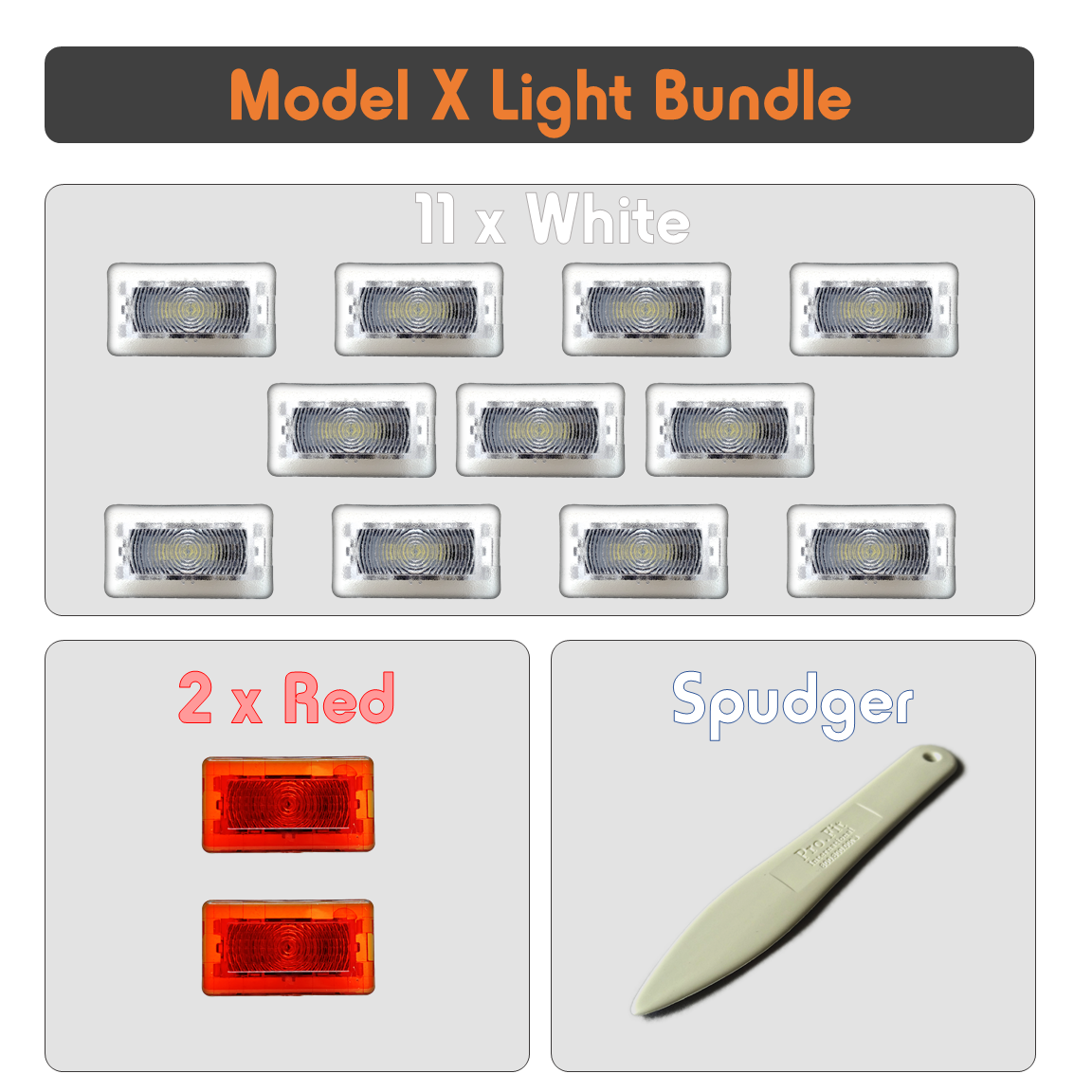 Ultra-Bright Light Bundles for all Teslas