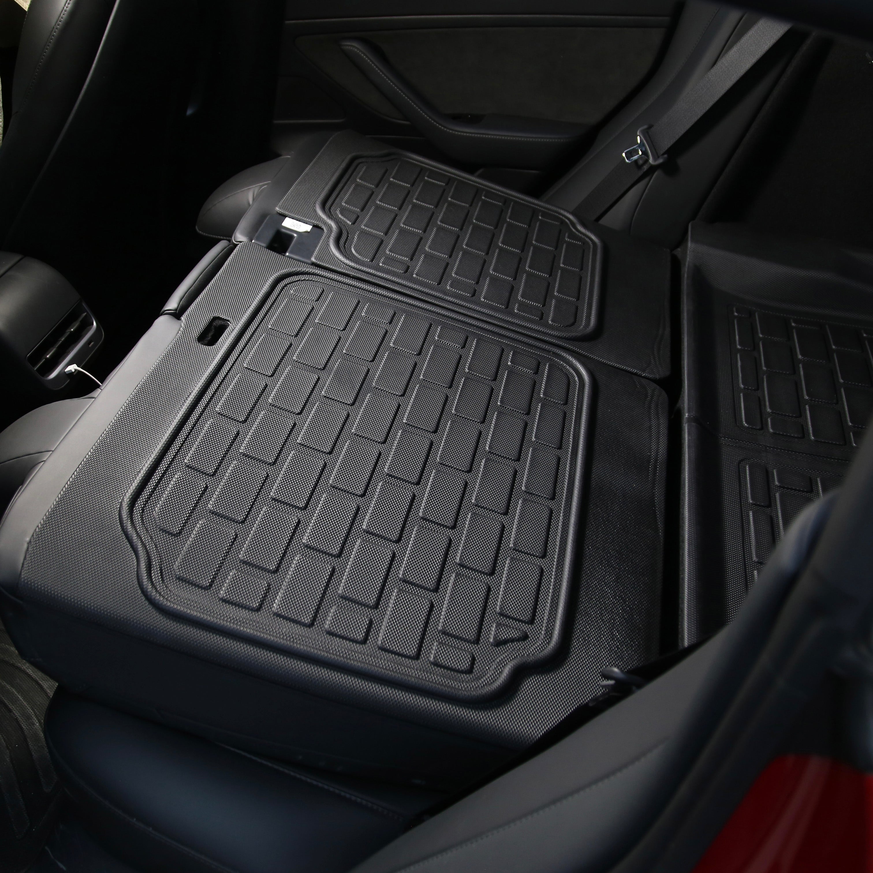 Premium Floor mats for Tesla Model 3 (Seatback Protectors)