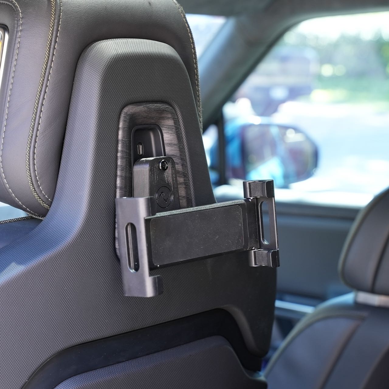 Back Seat Tablet/Phone Mount Anchor for Rivian R1T and R1S