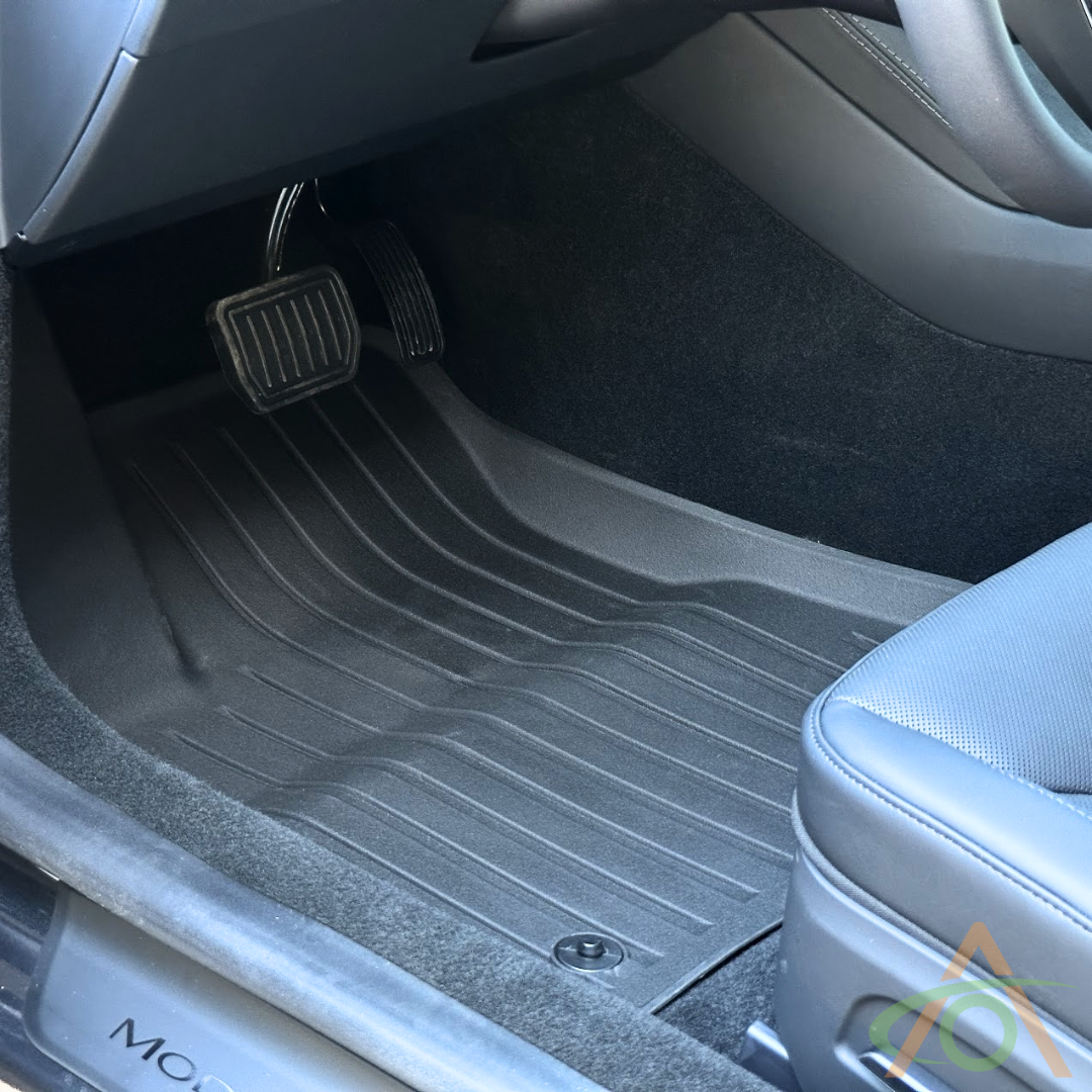 Ultraluxe Floormats for the Refreshed 2024 Model 3 (Driver, with carpet panel removed)