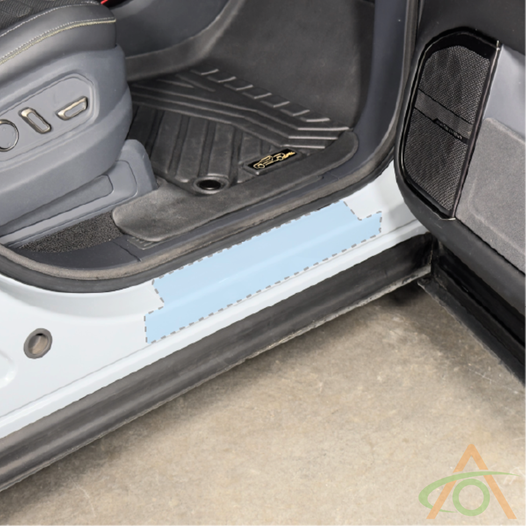 Door Sill Protection for the Rivian R1T (front)