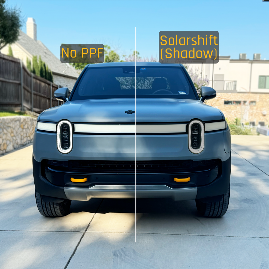 Comparing the Solarshift Shadow PPF in daylight 