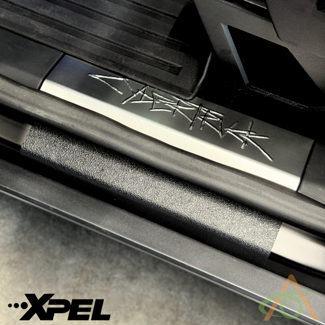 Ultra-Tough Xpel Armor Door Sill Protection for Cybertruck