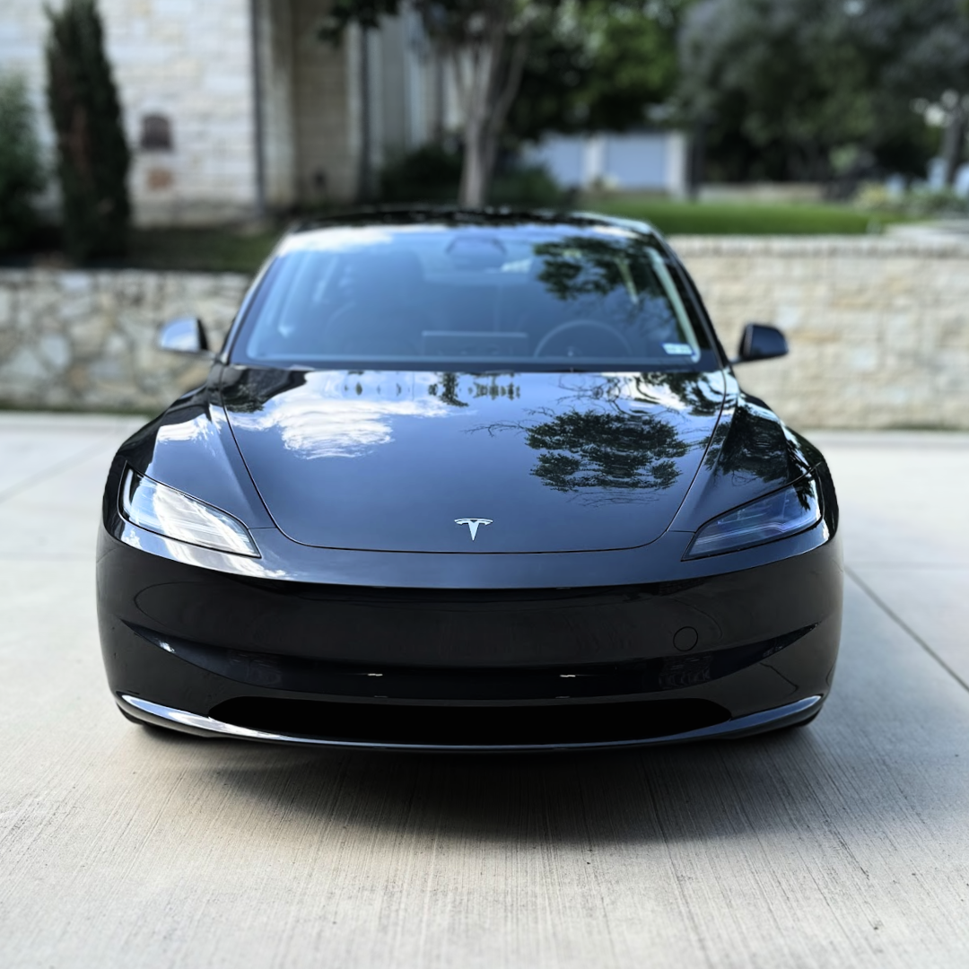 Shadow Solarshift on the front of a Refreshed Model 3