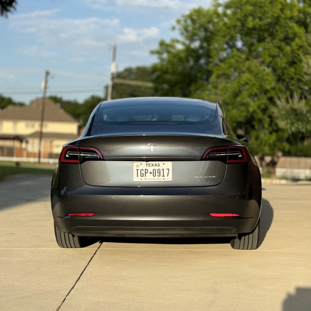 Shadow Solarshift on a Classic Model 3 Rear