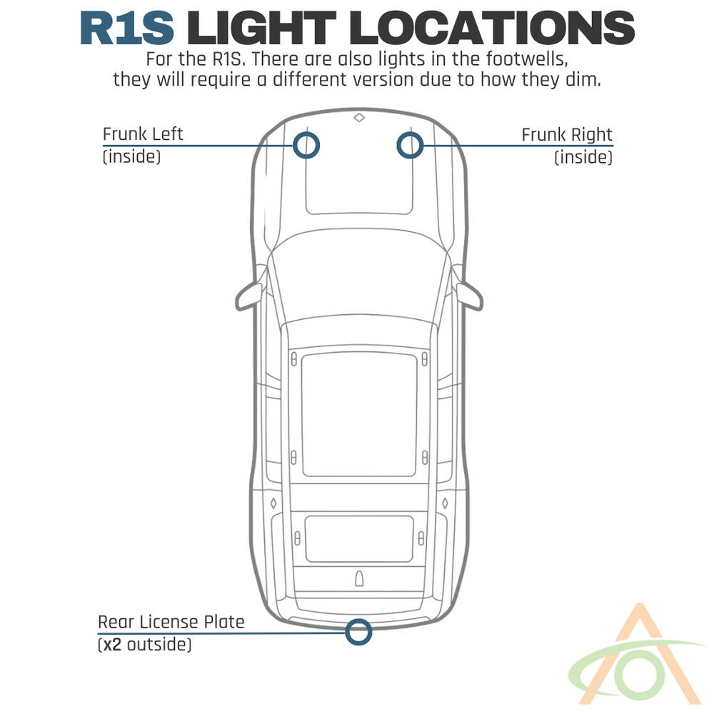 Ultra-Bright Lights for Rivian R1T/R1S