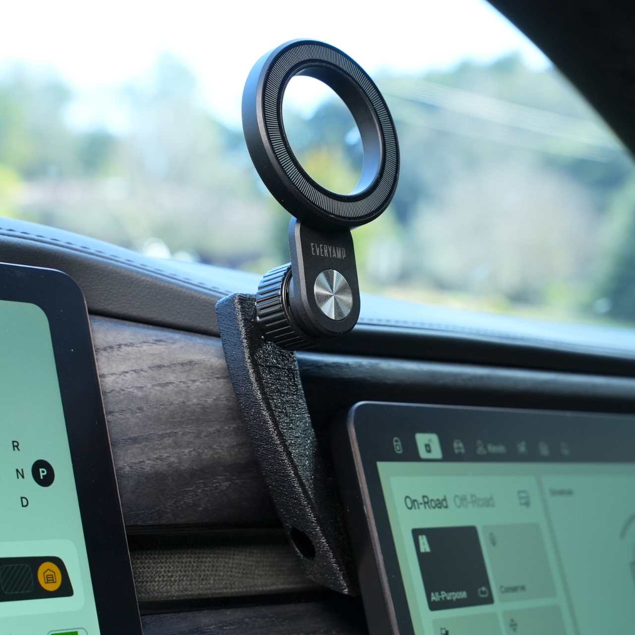 17mm magnetic (Magsafe) mount (non-charging) for Rivian R1T & R1S