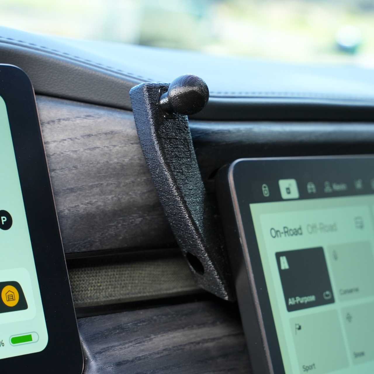 Adjustable Phone Holder for Rivian R1T and R1S