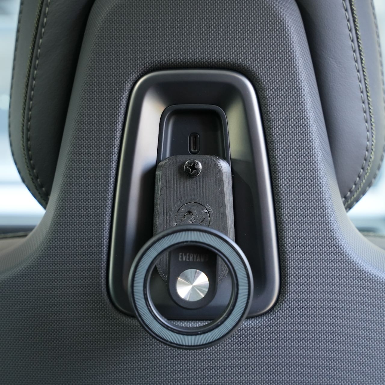 Back Seat Tablet/Phone Mount Anchor for Rivian R1T and R1S