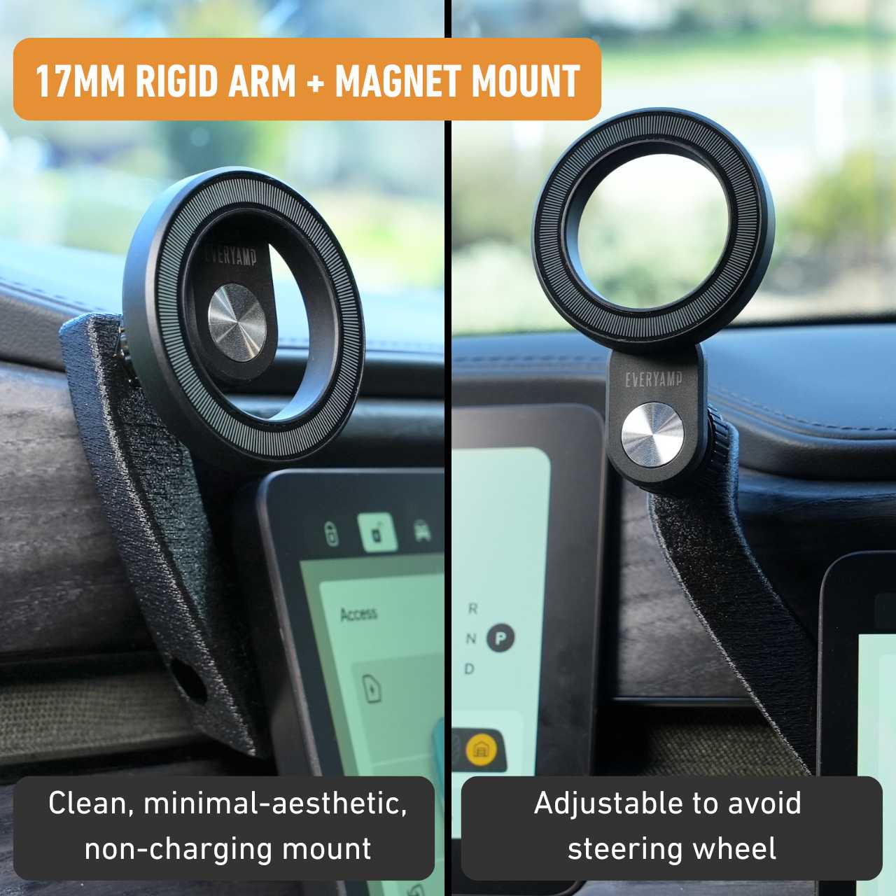 17mm ball mount with magnet (Magsafe) mount