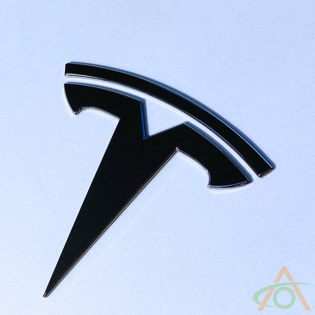 Model 3/Y Vinyl Logo Decal Set (Front & Rear)