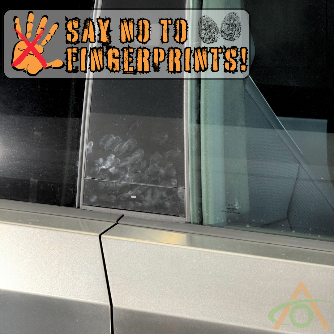 Say no to fingerprints on your Cybertruck!