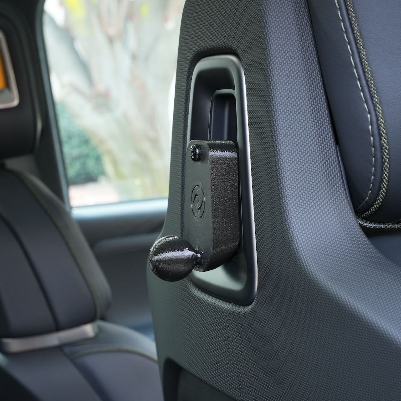 Back Seat Tablet/Phone Mount Anchor for Rivian R1T and R1S