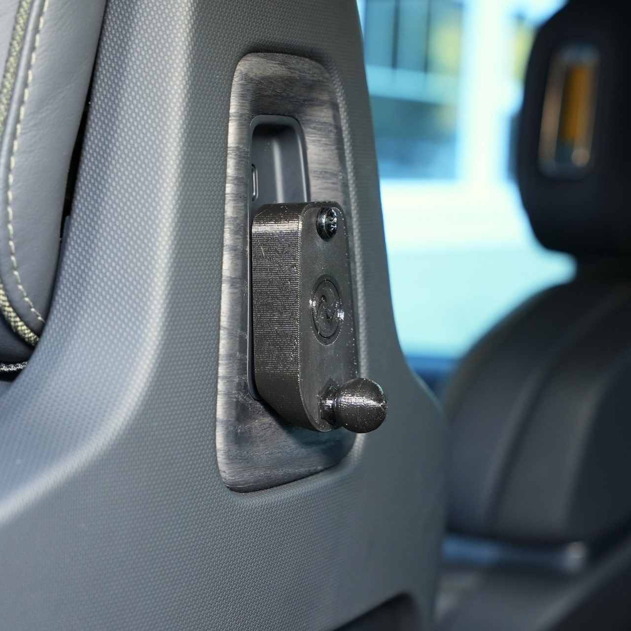 Back Seat Tablet/Phone Mount Anchor for Rivian R1T and R1S