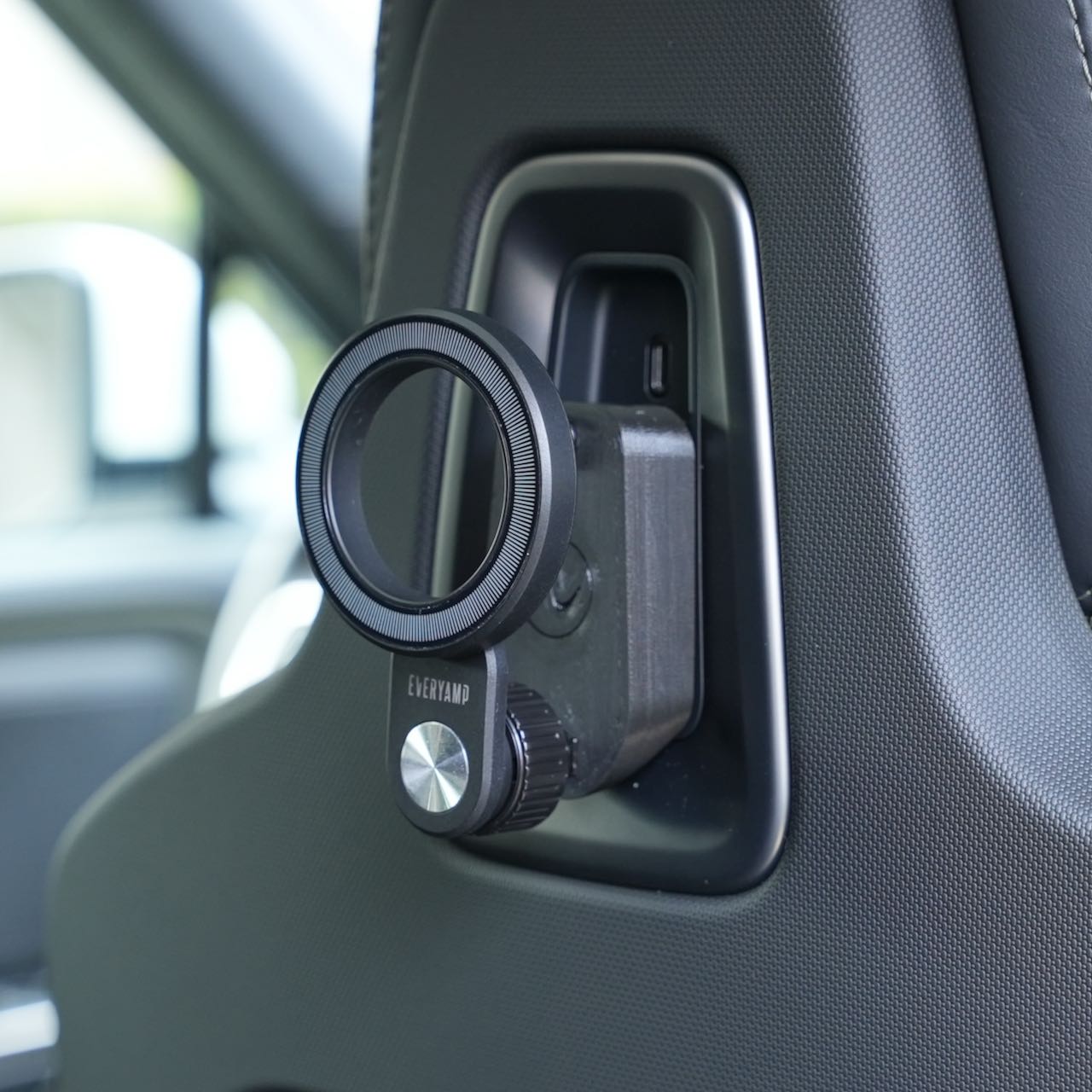 Back Seat Tablet/Phone Mount Anchor for Rivian R1T and R1S