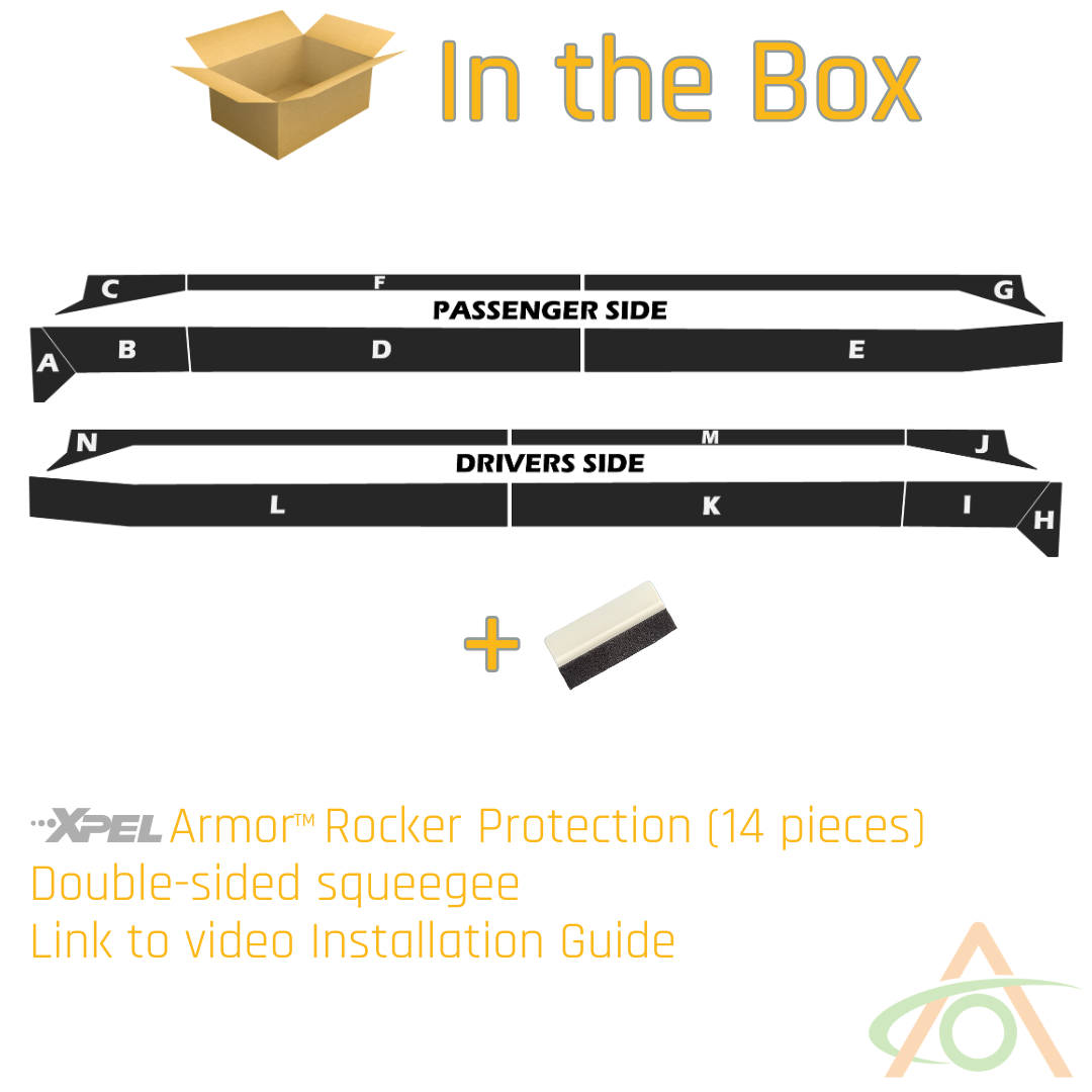 Ultra-Tough Xpel Armor Rocker Protection for Cybertruck