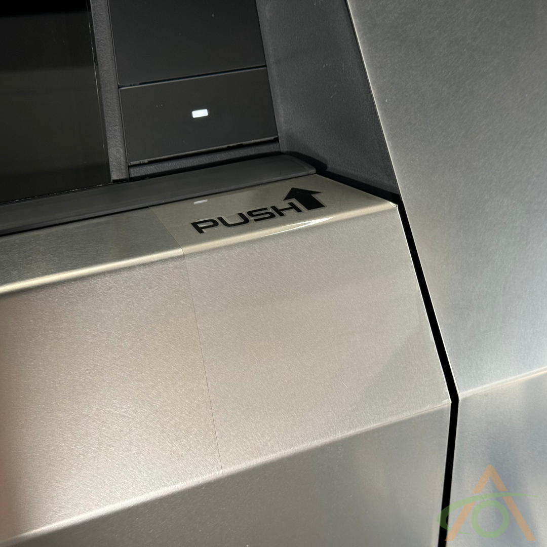 "Push" Door Fingerprint Guards for Cybertruck