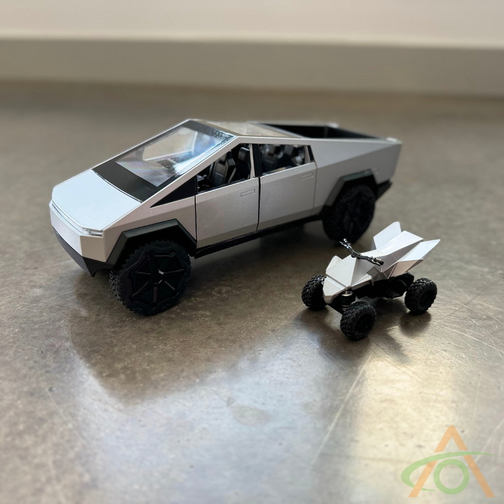 Tesla cybertruck scale model hotsell