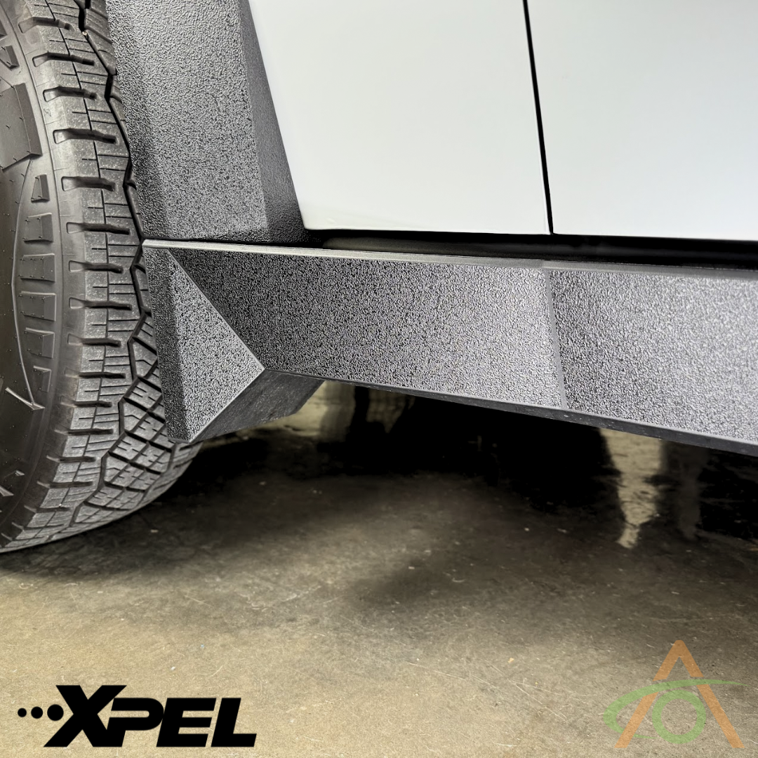 Xpel Armor Protection for the Cybertruck Rocker Trim