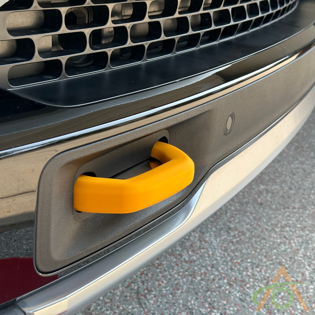Yellow Silicone Hook Cover for Rivian R1S & R1T