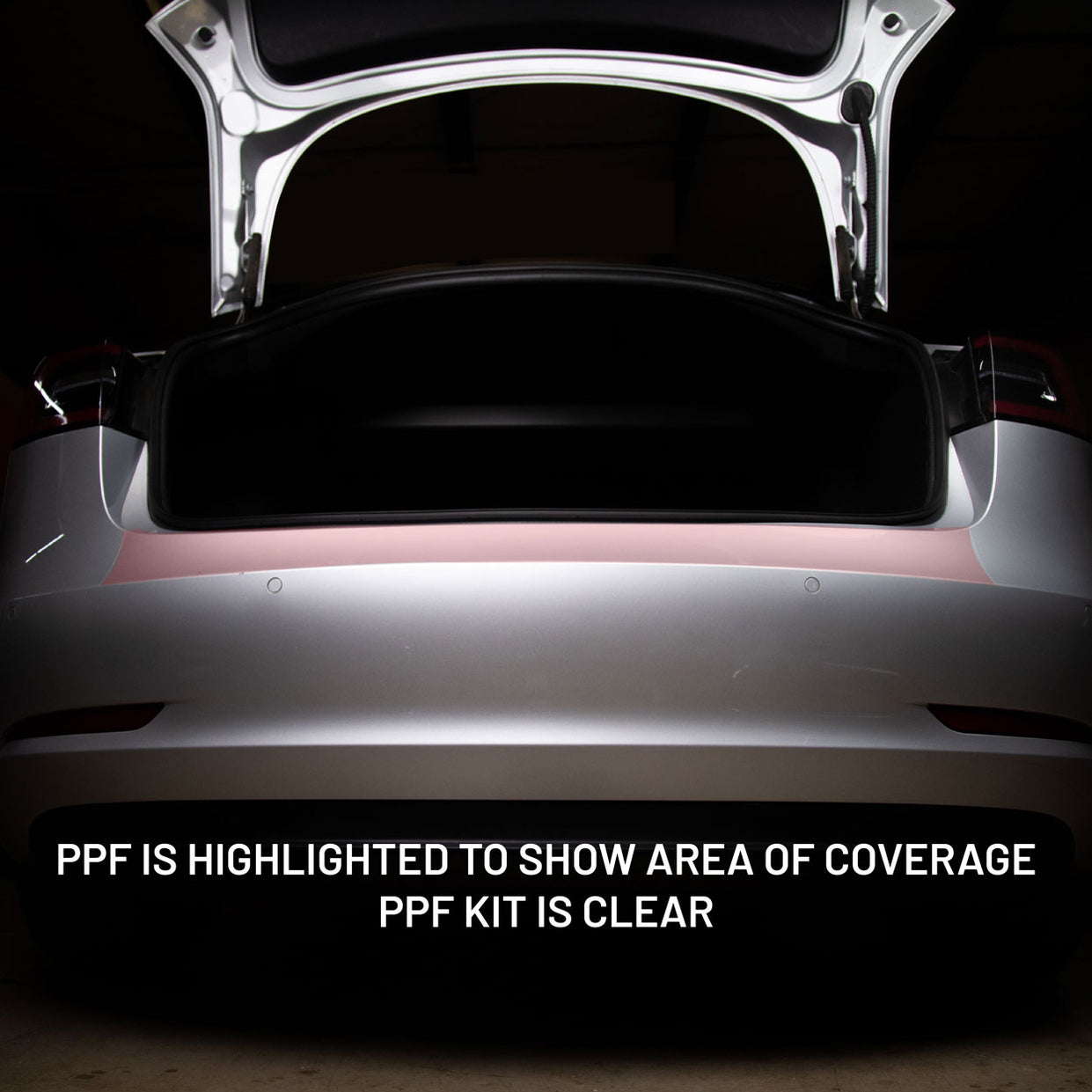 PPF Trunk Protection for Tesla Model 3