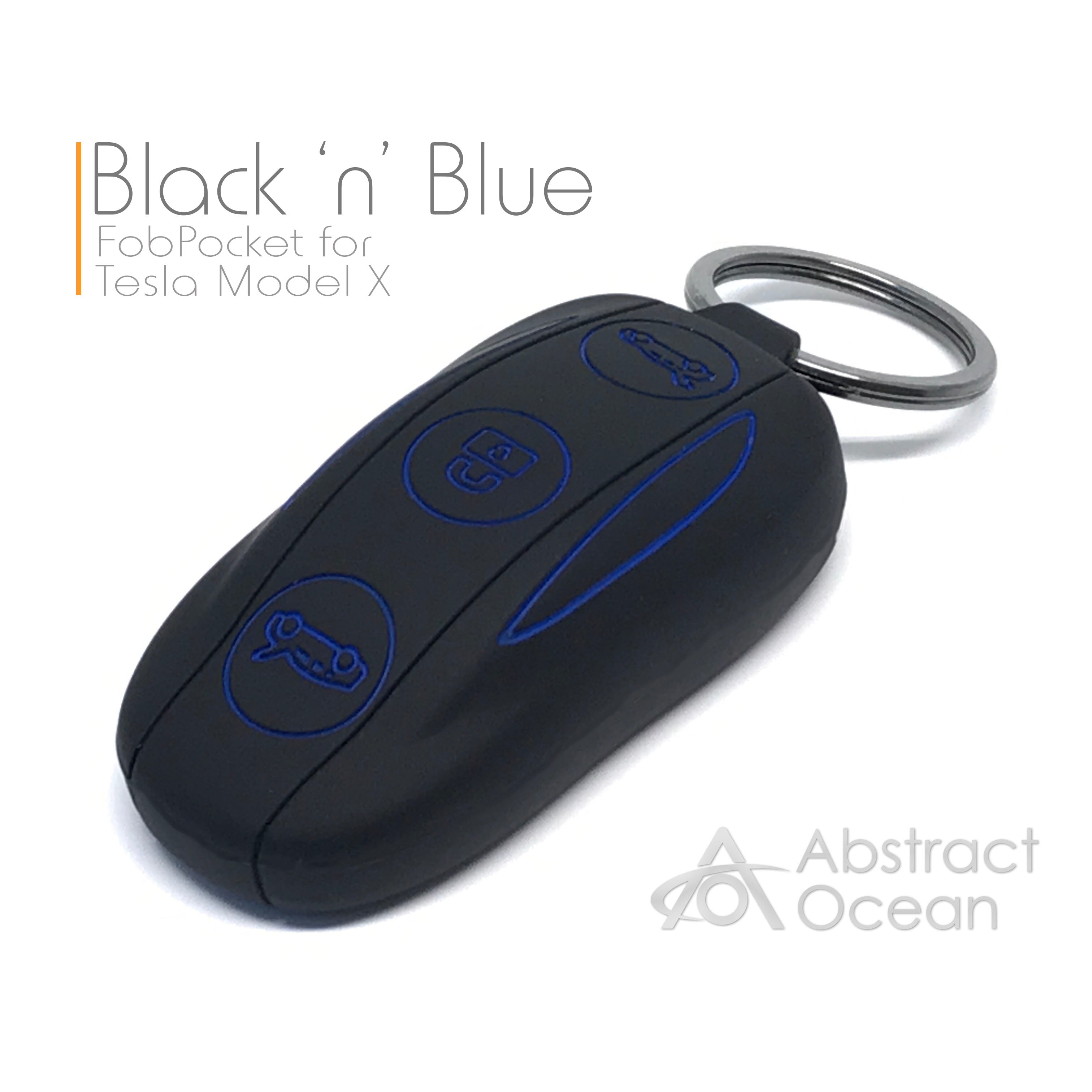 Silicone FobPockets for Model X (Keyring)