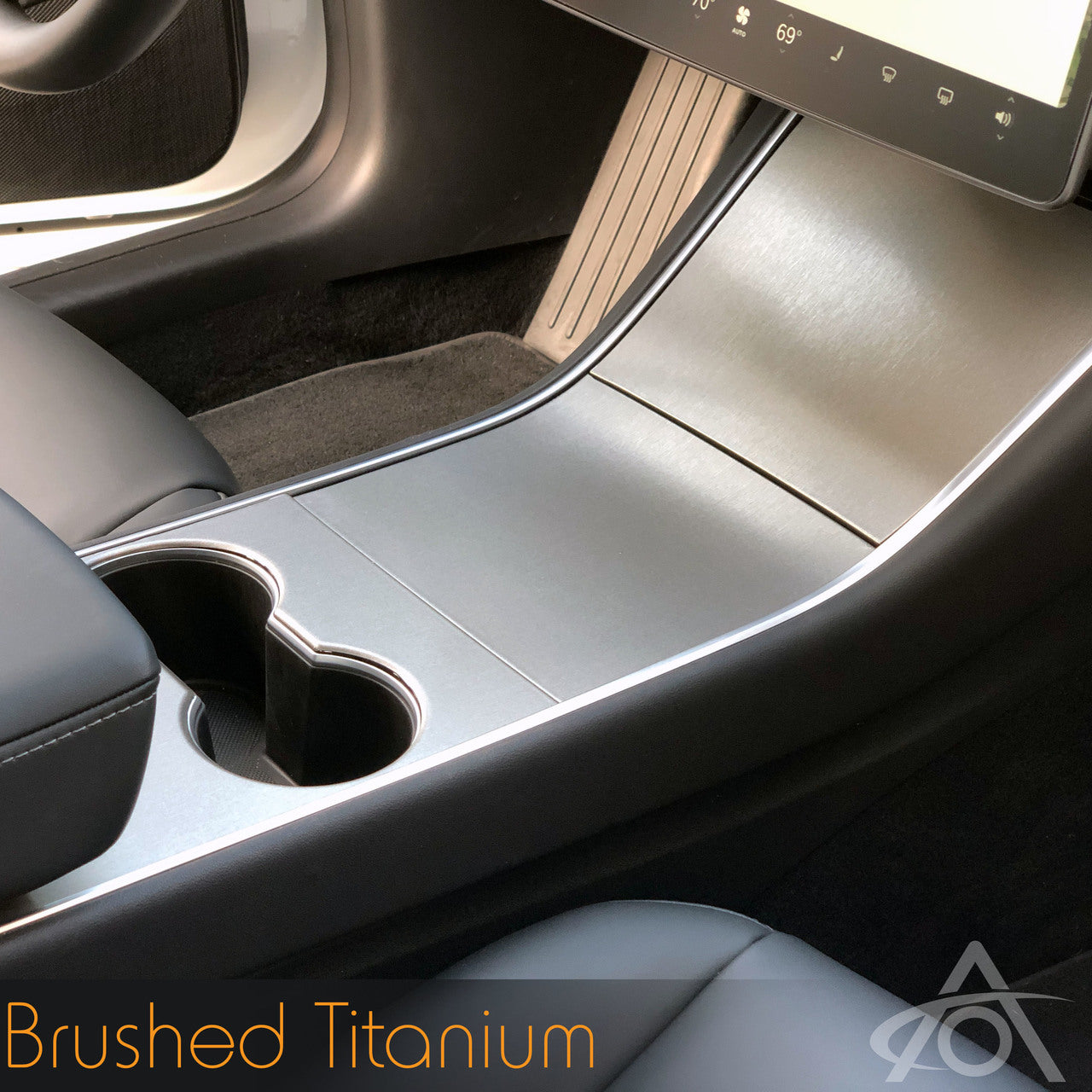 Center Console Vinyl Wrap for Model 3 & Y (Gen 1 Center Console)