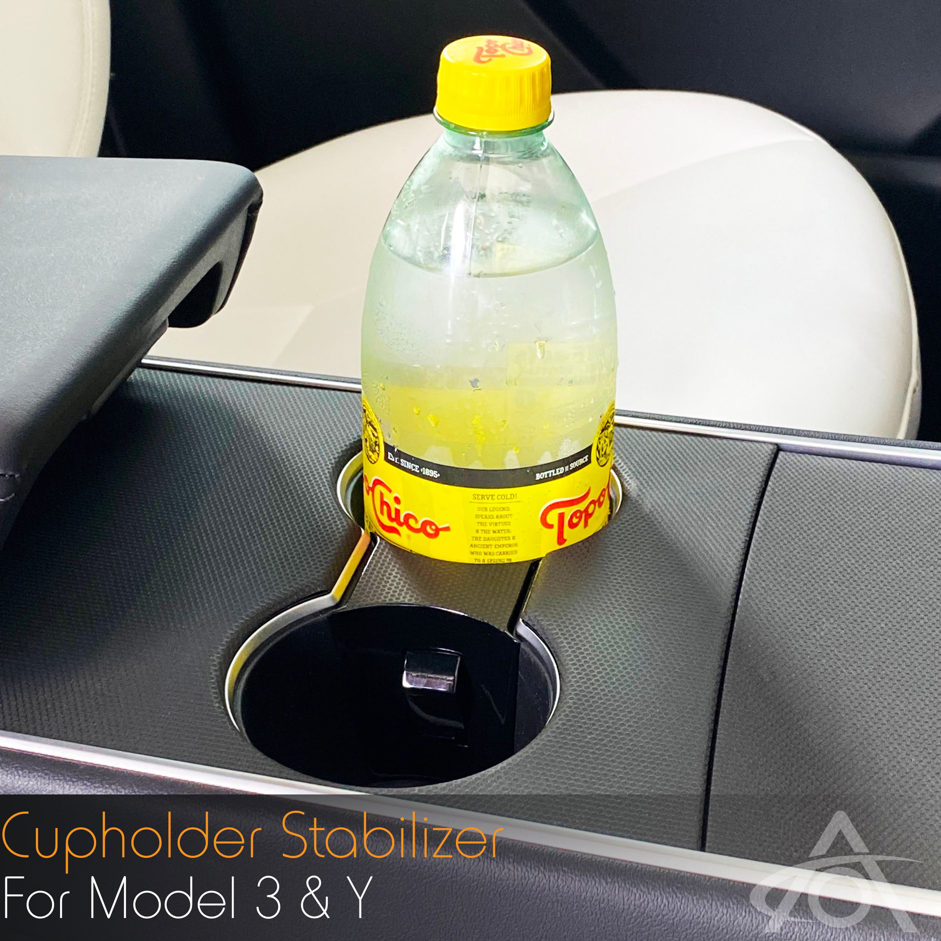 Model 3 & Y Cupholder Stabilizer (1st Gen Console)