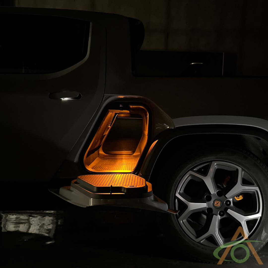 Ultrabright LED Lights for Rivian R1T (Gear Tunnel - Yellow)