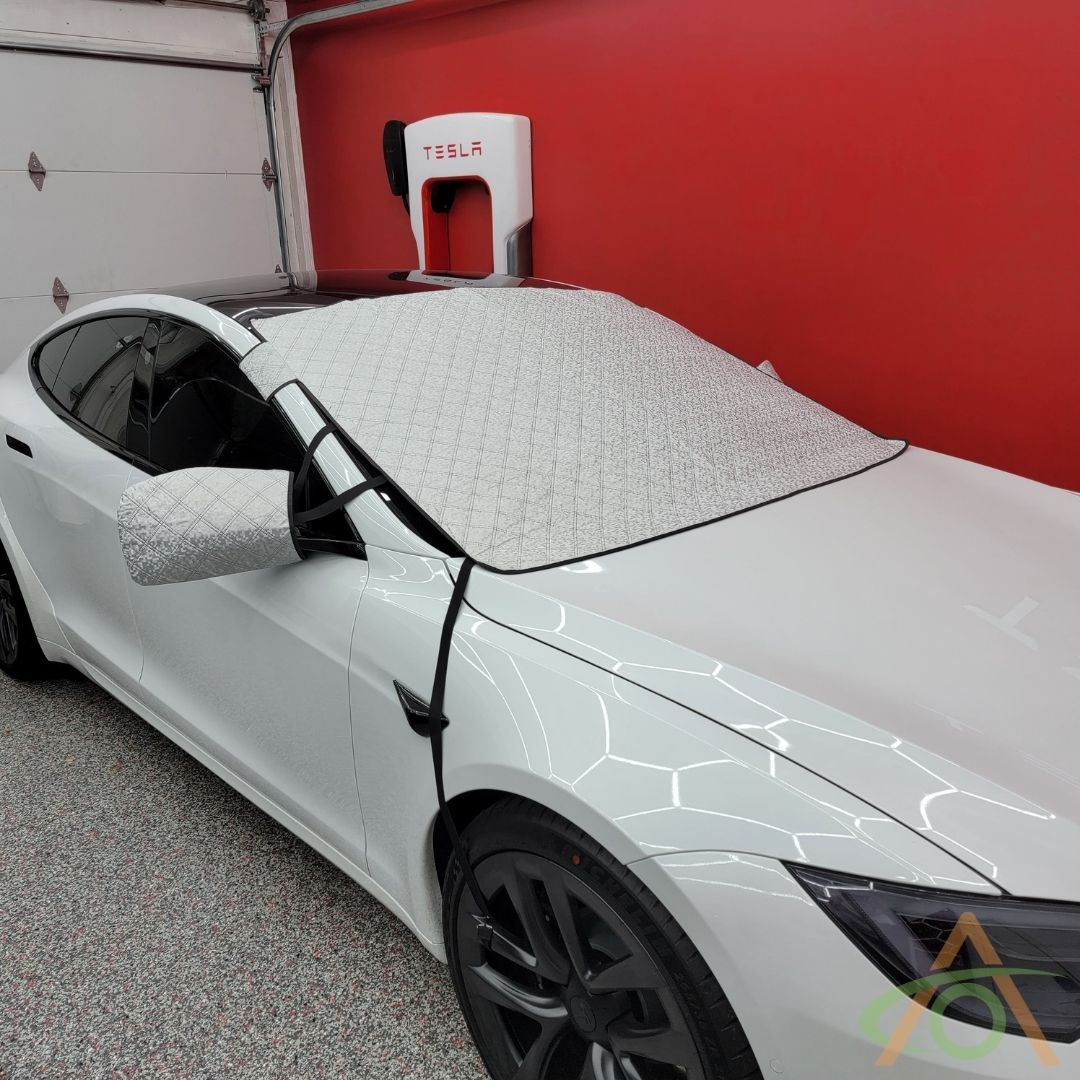 Hail protection cover Tesla Model Y - COVERLUX® Maxi Protection